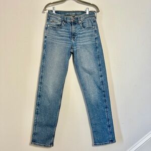 AMERICAN EAGLE 90s Straight Jeans Size 2 Long